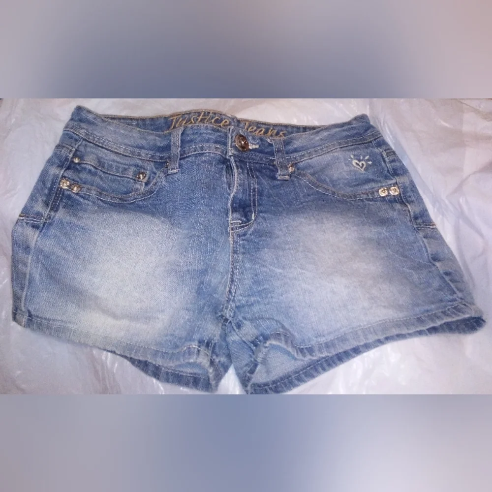 Justice Jean Shorts Girls Size 14